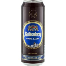 Пиво светлое KALTENBERG Royal lager фильтрованное, пастеризованное, 4,8%, ж/б, 0.45л, Россия, 0.45 L