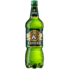 Пиво светлое КЛИНСКОЕ пастеризованное, 4,7%, ПЭТ, 1.4л, Россия, 1.4 L