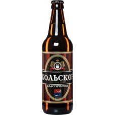 Пиво светлое КОЛЬСКОЕ Классическое фильтрованное пастеризованное, 4,5%, 0.5л, Россия, 0.5 L