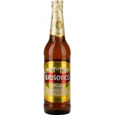 Пиво светлое KRUSOVICE Imperial фильтрованное пастеризованное, 5%, 0.5л, Чехия, 0.5 L