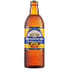 Пиво светлое МЕЖДУРЕЧЕНСКОЕ Жигулевское, 4%, 0.5л, Россия, 0.5 L