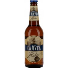 Пиво светлое МОЯ КАЛУГА Живое пастеризованное, 4,5%, 0.45л, Россия, 0.45 L