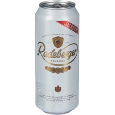 Пиво светлое RADEBERGER Pilsner фильтрованное непастеризованное, 4,8%, ж/б, 0.5л, Германия, 0.5 L