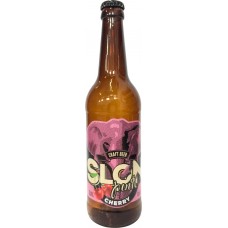 Пиво светлое SLON Cherry нефильтрованное непастеризованное вишневое, 5%, 0.5л, Россия, 0.5 L