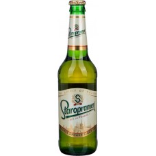 Пиво светлое STAROPRAMEN пастеризованное, 4,2%, 0.45л, Россия, 0.45 L