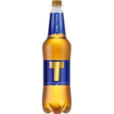 Пиво светлое Т пастеризованное, 4,4%, 1.3л, Россия, 1.3 L
