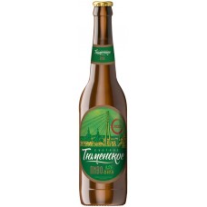 Пиво светлое ТЮМЕНСКОЕ фильтрованное пастеризованное разливное, 4%, 0.45л, Россия, 0.45 L