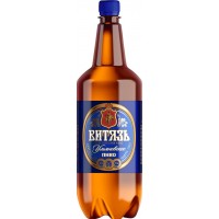 Пиво светлое ВИТЯЗЬ Ульяновское фильтрованное пастеризованное, 4,5%, 1.3л, Россия, 1.3 L