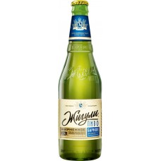 Пиво светлое ЖИГУЛИ Барное фильтрованное пастеризованное, 4,9%, 0,5л, Россия, 0.5 L