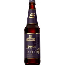 Пиво темное БАЛТИКА Браун Эль пастеризованное, 4,5%, 0.45л, Россия, 0.45 L