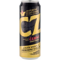 Пиво темное CZ Cerne фильтрованное, пастеризованное, 4,9%, ж/б, 0.45л, Россия, 0.45 L