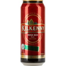 Пиво темное KILKENNY Draught фильтрованное пастеризованное с капсулой азотной смеси, 4,3%, ж/б, 0.44л, Ирландия, 0.44 L