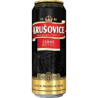 Пиво темное KRUSOVICE Cerne фильтрованное, пастеризованное, 4,3%, ж/б, 0.43л, Россия, 0.43 L