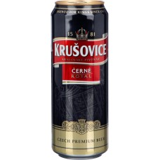 Пиво темное KRUSOVICE Cerne пастеризованное, 4,1%, ж/б, 0.45л, Россия, 0.45 L