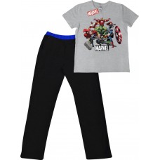 Пижама муж MARVEL футболка и брюки Avengers рS(46)-XXXL(56) MR12, Россия