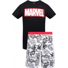 Пижама муж MARVEL футболка и шорты Avengers рS(46)-XXXL(56) MR10, Россия