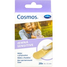 Пластырь COSMOS Sensitive, для чувствительной кожи, 20шт, Испания, 20 шт