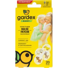 Пластыри GARDEX Baby детские после укусов насекомых, Италия, 20 шт