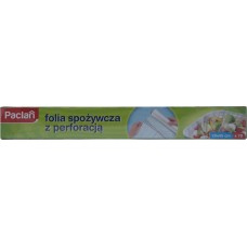 Пленка пищевая PACLAN с перфорацией, 70л, 29х45см 137140, Польша