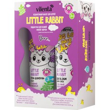 Купить Подарочный набор детский VILENTA Animal Line Little Rabbit Гель-шампунь + Бальзам для волос, Россия в Ленте