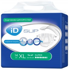 Купить Подгузники для взрослых ID Slip XL, 14шт, Франция, 14 шт в Ленте