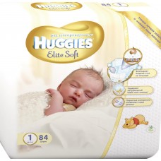 Купить Подгузники HUGGIES Elite Soft 1 1-5кг, Россия, 84 шт в Ленте
