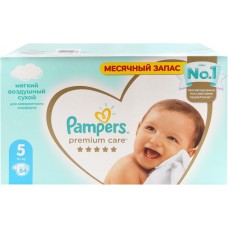Подгузники PAMPERS Premium Care Junior Мега Супер Упаковка 11-16кг, Россия, 84 шт