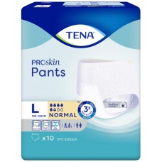 Подгузники-трусы для взрослых TENA Pants Normal L, 10шт, Польша, 10 шт