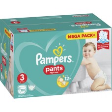 Купить Подгузники-трусики детские PAMPERS Pants Midi 3, 6–11кг, 120шт, Польша, 120 шт в Ленте