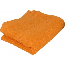 Полотенце махровое ОТЛИЧНАЯ ЦЕНА 30x50 оранжевое,100%хлопок,плотность 360±10 г/м2, Узбекистан