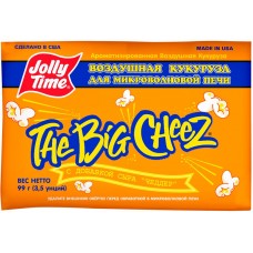 Купить Попкорн JOLLY TIME с сыром чеддер, 99г, США, 99 г в Ленте