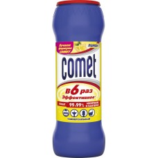 Порошок для чистки COMET Лимон с дезинфицирующими свойствами с хлоринолом, 475г, Россия, 475 г