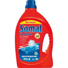 Порошок для посудомоечной машины SOMAT Classic, 3кг, Россия, 3 кг