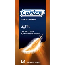 Презервативы CONTEX Lights, 12шт, Великобритания
