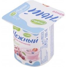Продукт йогуртный CAMPINA Нежный Ягодное мороженое 1,2%, без змж, 4x100г, Россия, 100 г