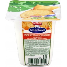Купить Продукт йогуртный EHRMANN Alpenland Киви, крыжовник, ананас 0,3%, без змж, 95г, Россия, 95 г в Ленте