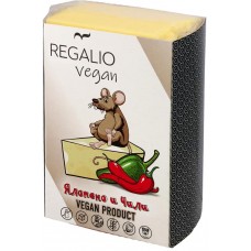Продукт веганский REGALIO VEGAN с перцем чили и ялопено 26,5%, 200г, Литва, 200 г