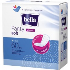 Прокладки ежедневные BELLA Panty Soft Classic, 60шт, Россия, 60 шт