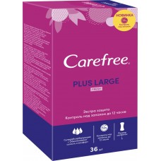 Прокладки ежедневные CAREFREE Plus Large Fresh, 36шт, Италия, 36 шт