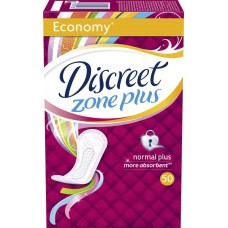 Купить Прокладки ежедневные DISCREET Zone Plus Normal Plus, 50шт, Германия, 50 шт в Ленте