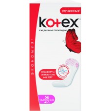 Прокладки ежедневные KOTEX Super Slim, 56шт, Китай, 56 шт
