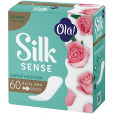 Прокладки ежедневные OLA! Silk Sense Daily Deo Бархатная роза, 60шт, Россия, 60 шт