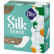 Прокладки ежедневные OLA! Silk Sense Daily Deo Ромашка, 60шт, Россия, 60 шт