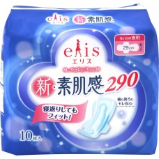 Прокладки ночные ELIS Shin-Suhadakan, 29см, 10шт, Япония, 10 шт