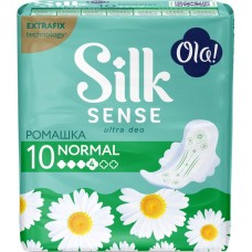 Прокладки OLA! Silk Sense Normal Ромашка, ультратонкие, 10шт, Россия, 10 шт