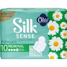 Прокладки OLA! Silk Sense Normal Солнечная ромашка, 10шт, Россия, 10 шт