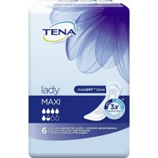 Прокладки урологические TENA Lady Maxi, 6шт, Нидерланды, 6 шт