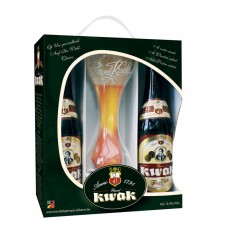 Купить Промо-набор PAUWEL KWAK пиво светлое фильтрованное непастеризованное, 8,4%, п/у + бокал с подставкой, 4x0.33л, Бельгия, 1.32 L в Ленте