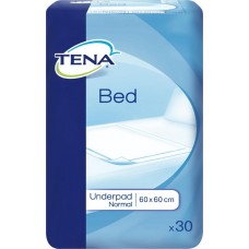 Простыни одноразовые TENA Bed впитывающие 60х60см, 30шт, Нидерланды, 30 шт