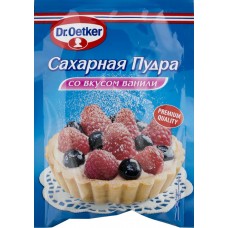 Пудра сахарная DR.OETKER со вкусом ванили, 80г, Россия, 80 г